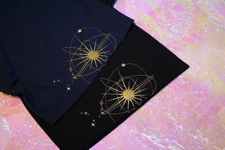 New Era เสื้อยืดแขนสั้นรุ่น New Era Cosmic Craft Black Short Sleeve T-Shirt