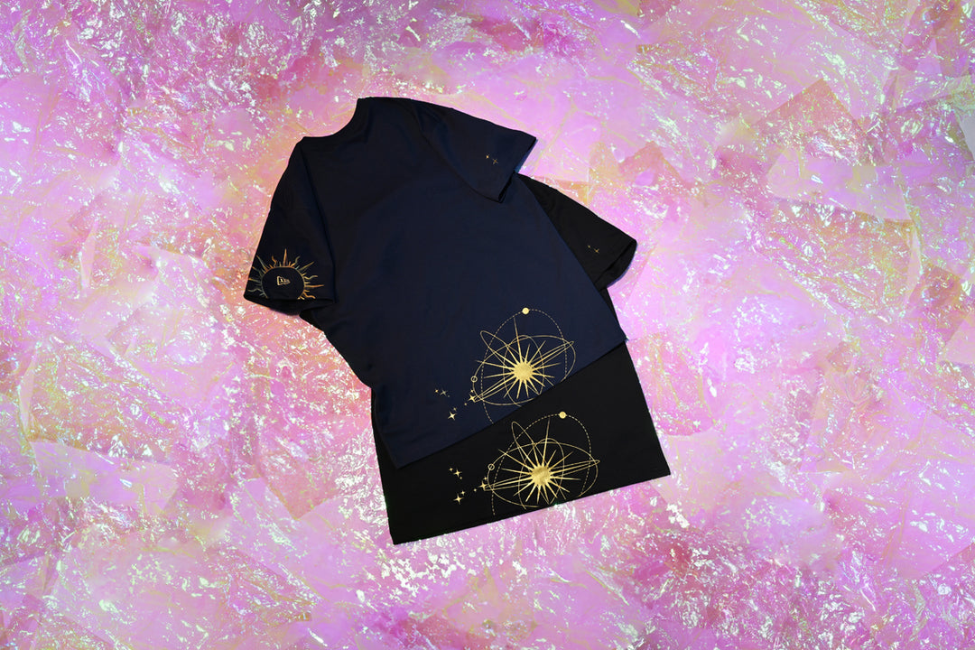 New Era เสื้อยืดแขนสั้นรุ่น New Era Cosmic Craft Black Short Sleeve T-Shirt