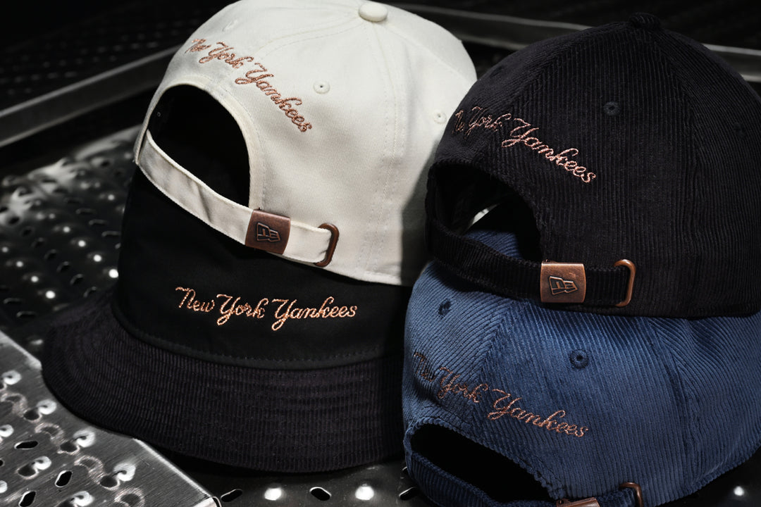 New Era หมวกรุ่น New York Yankees Metal Copper Black Bucket 01