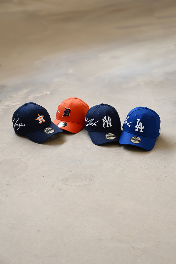 New Era หมวกรุ่น Houston Astros Mix League Script Oceanside Blue 9Forty Cap