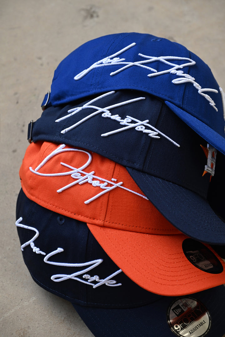 New Era หมวกรุ่น Houston Astros Mix League Script Oceanside Blue 9Forty Cap
