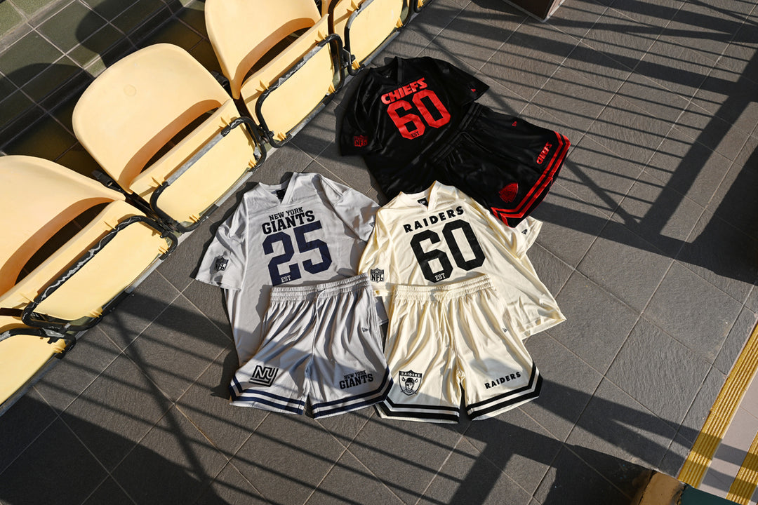 New Era เสื้อยืดแขนสั้นรุ่น New York Giants Nfl Historic Dolphin Gray Oversized Short Sleeve T-Shirt