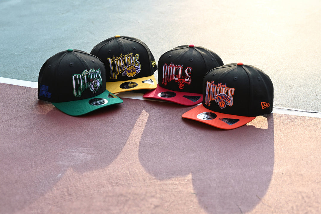 New Era หมวกรุ่น Boston Celtics Nba Infilled Black 9Fifty Of Pcv Cap