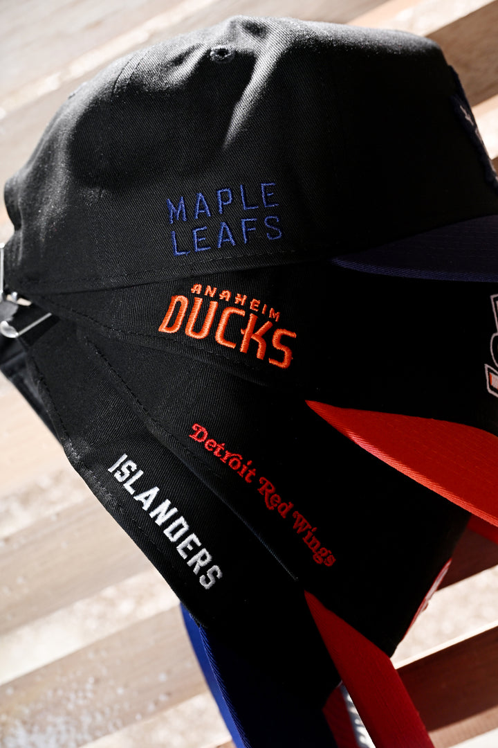 New Era หมวกรุ่น New York Islanders Nhl Team Logo 2-Tone Royal Visor Black 9Forty Af Cap