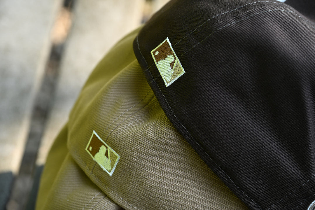New Era หมวกรุ่น 59Fifty Pack - Iced Latte Los Angeles Dodgers Cooperstown Khaki 59Fifty Cap