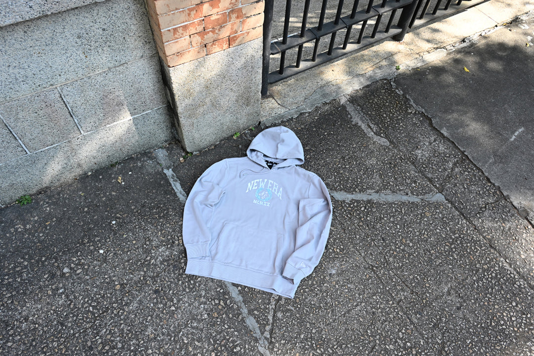New Era เสื้อฮู้ดรุ่น New Era Street Class Dolphin Gray Hoodie