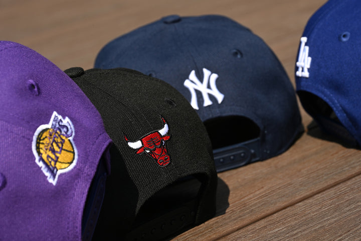 New Era หมวกรุ่น Chicago Bulls League Mix Cartoon 2-Tone Scarlet Visor Black Kids 9Forty Af Cap