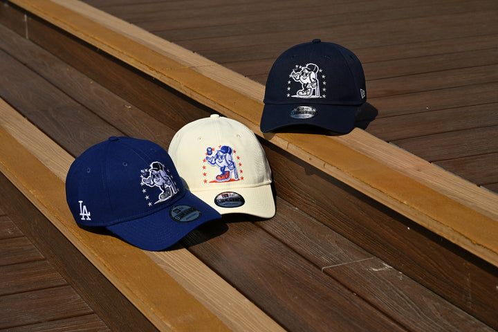 New Era หมวกรุ่น New York Mets League Mix Cartoon Chrome White 9Forty Unst Cap