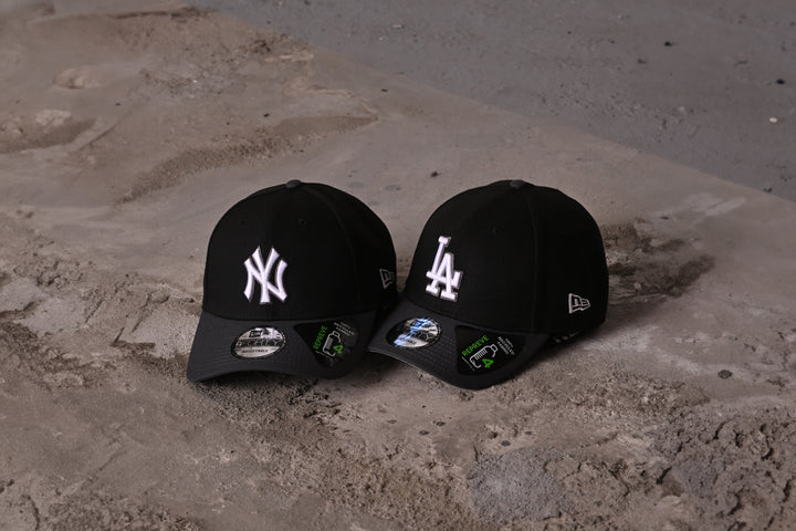 New Era หมวกรุ่น New York Yankees Repreve® 2-Tone Graphite Visor Black 9Forty Cap