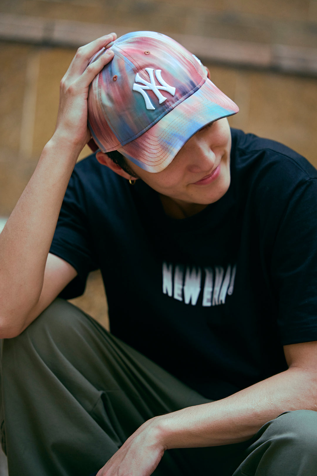 New Era หมวกรุ่น New York Yankees Surreal Nature Multi 9FORTY UNST Cap