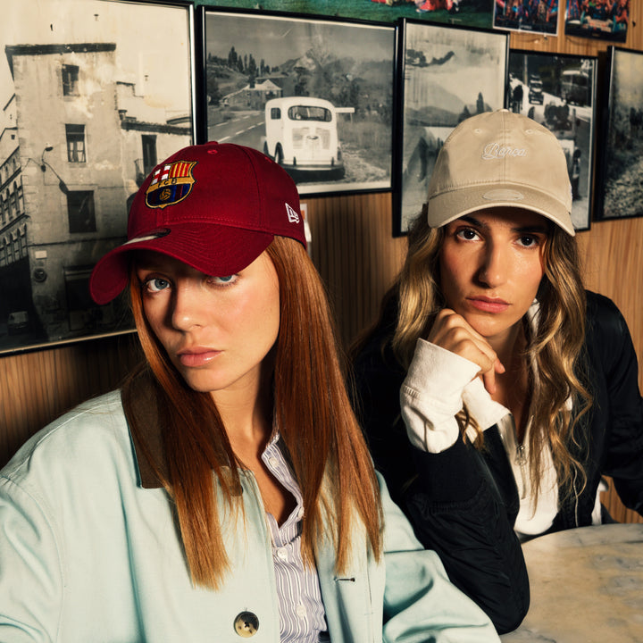 New Era หมวกรุ่น Fc Barcelona Dark Red 9Forty Cap