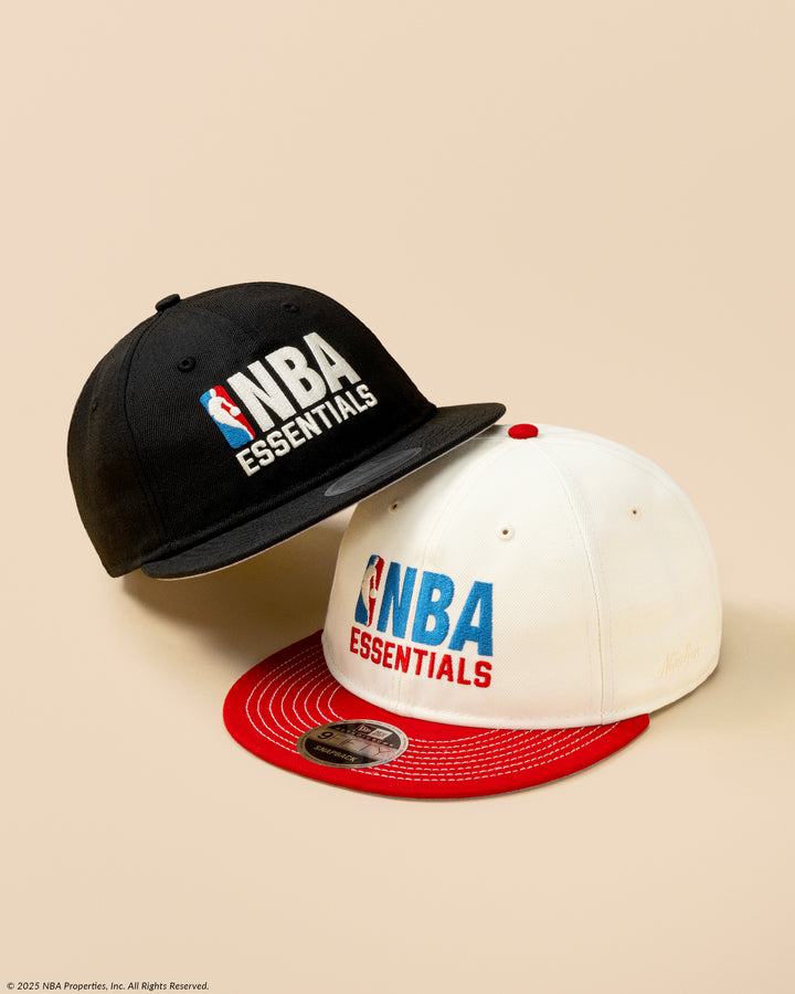 New Era หมวกรุ่น Fear Of God X Nba & Wnba Nba Logo Black 9Fifty Retro Crown Cap
