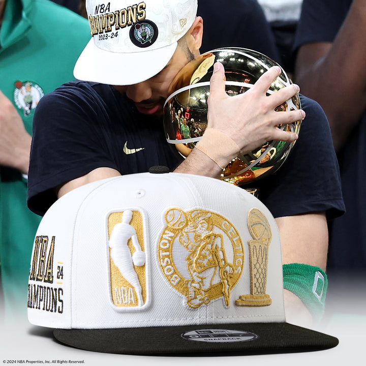 New Era หมวกรุ่น Boston Celtics NBA Ring Ceremony 2024 White 9TWENTY Cap