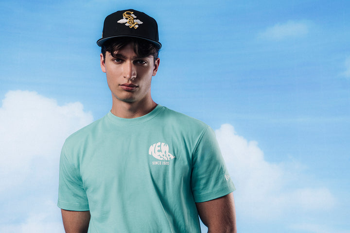 New Era หมวกรุ่น 59FIFTY Pack - Cloud Chicago White Sox Black 59FIFTY Cap