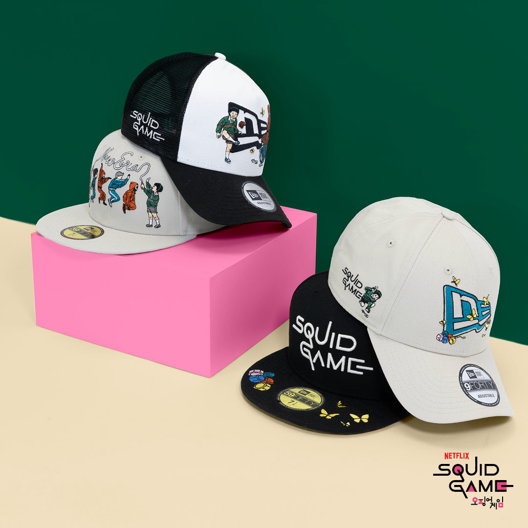 New Era หมวกรุ่น New Era X Netflix Squid Game Stone 9Forty Cap