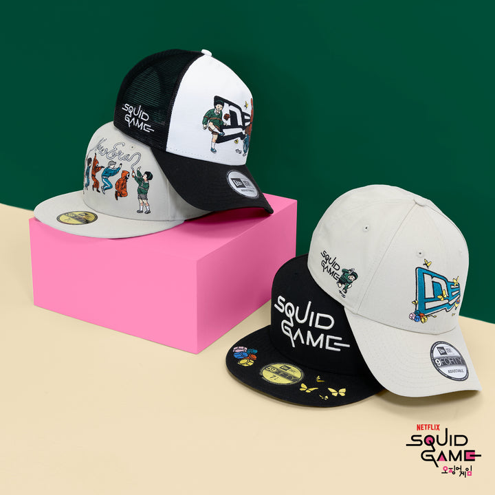 New Era หมวกรุ่น New Era X Netflix Squid Game Stone 9Forty Cap
