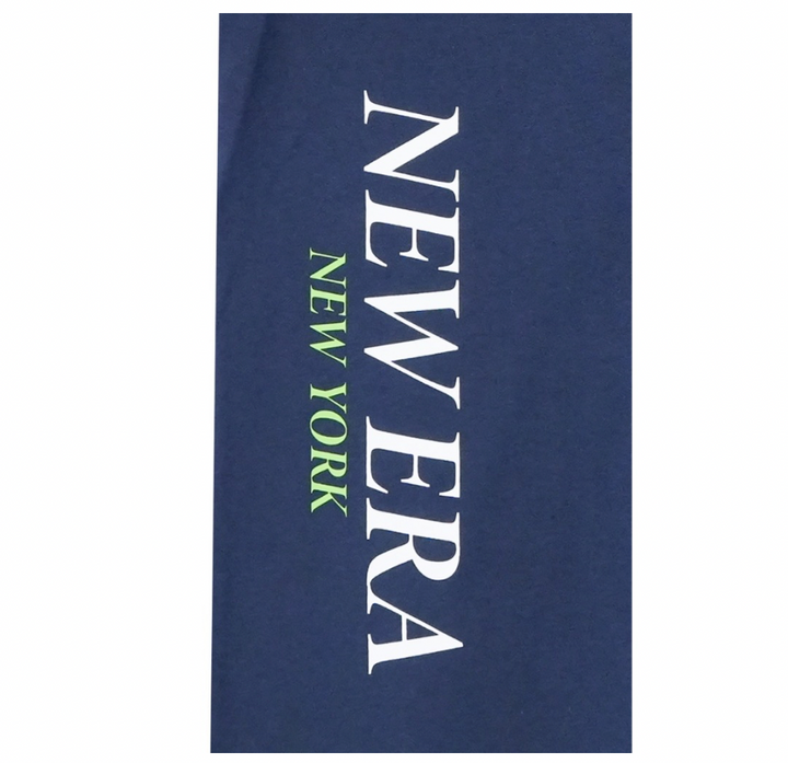 NEW ERA SPORTS CLUB - TENNIS NAVY REGULAR SHORT SLEEVE T-SHIRT