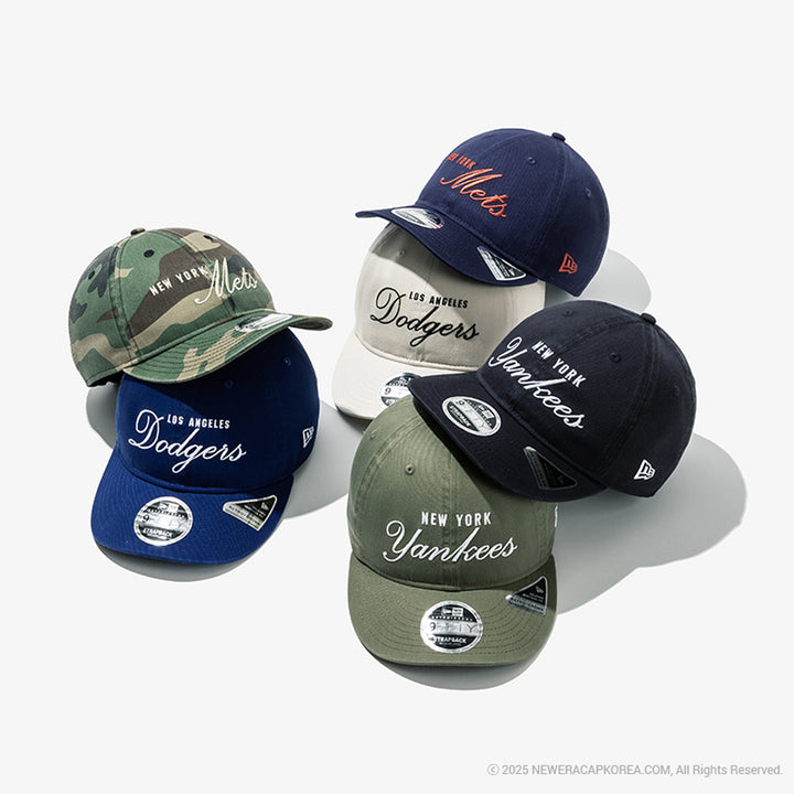 New Era หมวกรุ่น New Era X Thisisneverthat New York Yankees Olive 9Fifty Retro Crown Cap