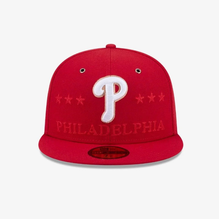 หมวกแก๊ป New Era รุ่น Philadelphia Phillies MLB All Star Game Red 59Fifty Cap