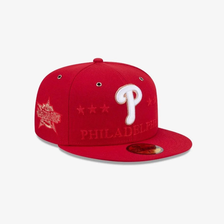 หมวกแก๊ป New Era รุ่น Philadelphia Phillies MLB All Star Game Red 59Fifty Cap