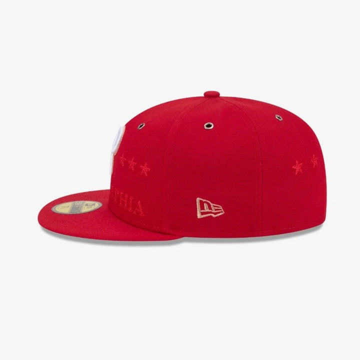 หมวกแก๊ป New Era รุ่น Philadelphia Phillies MLB All Star Game Red 59Fifty Cap