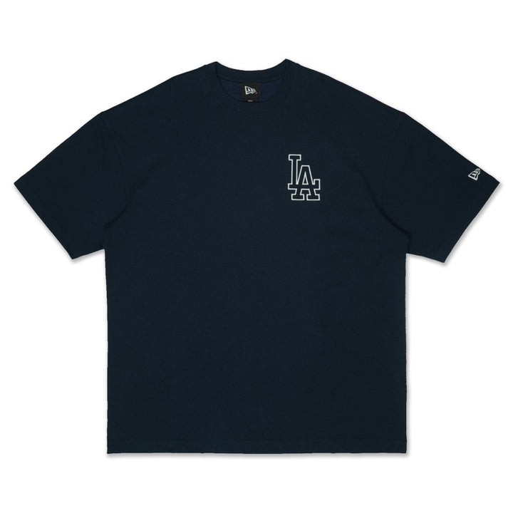 เสื้อโอเวอร์ไซส์ New Era รุ่น Los Angeles Dodgers MLB Arch Oceanside Blue Oversized Short Sleeve T-Shirt