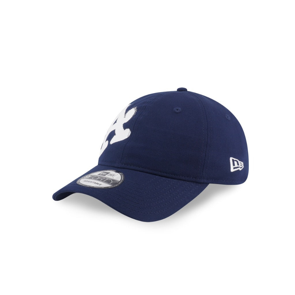 หมวกแก๊ป New Era รุ่น Los Angeles Dodgers Spray Paint Oceanside Blue 9Forty Unst Cap