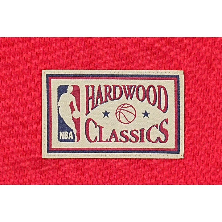 เสื้อเจอร์ซีย์ New Era รุ่น Chicago Bulls NBA Hardwood Classics Scarlet Red Baseball Jersey