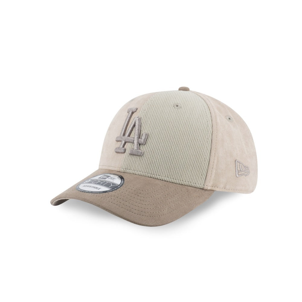 หมวกแก๊ป New Era รุ่น Los Angeles Dodgers Tonal Mix 2-Tone Earthy Gray Visor Stone 9Forty Cap
