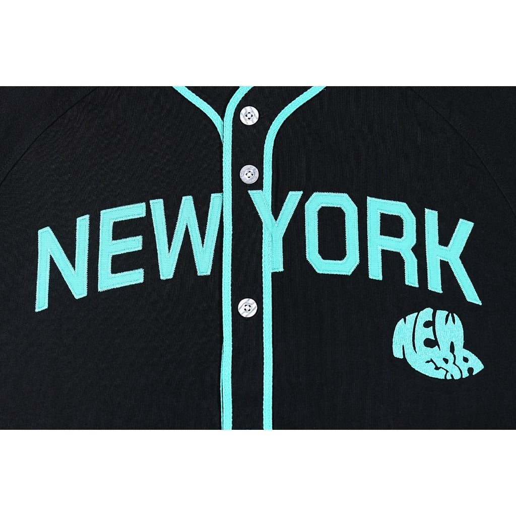 เสื้อเบสบอล New Era รุ่น New Era New York Jersey Black Baseball Jersey
