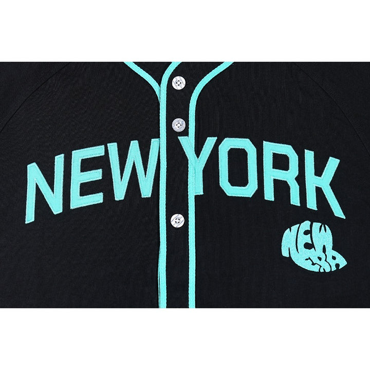 เสื้อเบสบอล New Era รุ่น New Era New York Jersey Black Baseball Jersey