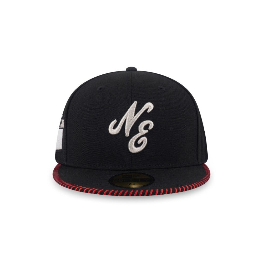 หมวกแก๊ป New Era รุ่น 59Fifty Pack - Baseball Stitching New Era Black 59Fifty Cap