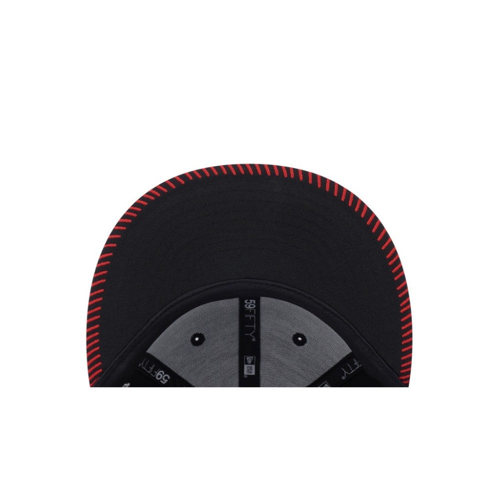 หมวกแก๊ป New Era รุ่น 59Fifty Pack - Baseball Stitching San Francisco Giants Black 59Fifty Cap