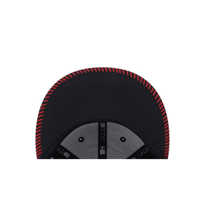 หมวกแก๊ป New Era รุ่น 59Fifty Pack - Baseball Stitching San Francisco Giants Black 59Fifty Cap