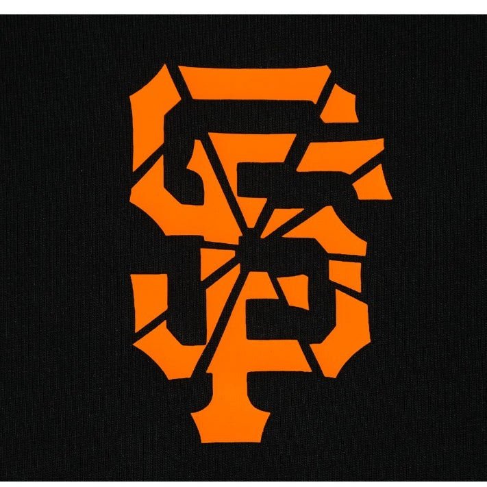 เสื้อโอเวอร์ไซส์ New Era รุ่น San Francisco Giants Shattered Logo Black Oversized Short Sleeve T-Shirt