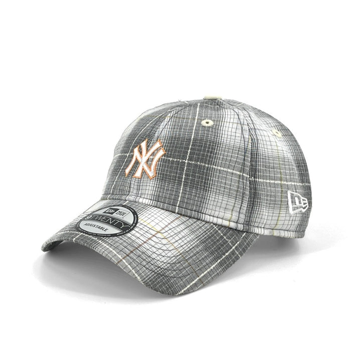 หมวกแก๊ป New Era รุ่น New York Yankees Ombre Check Gray 9Twenty Cap