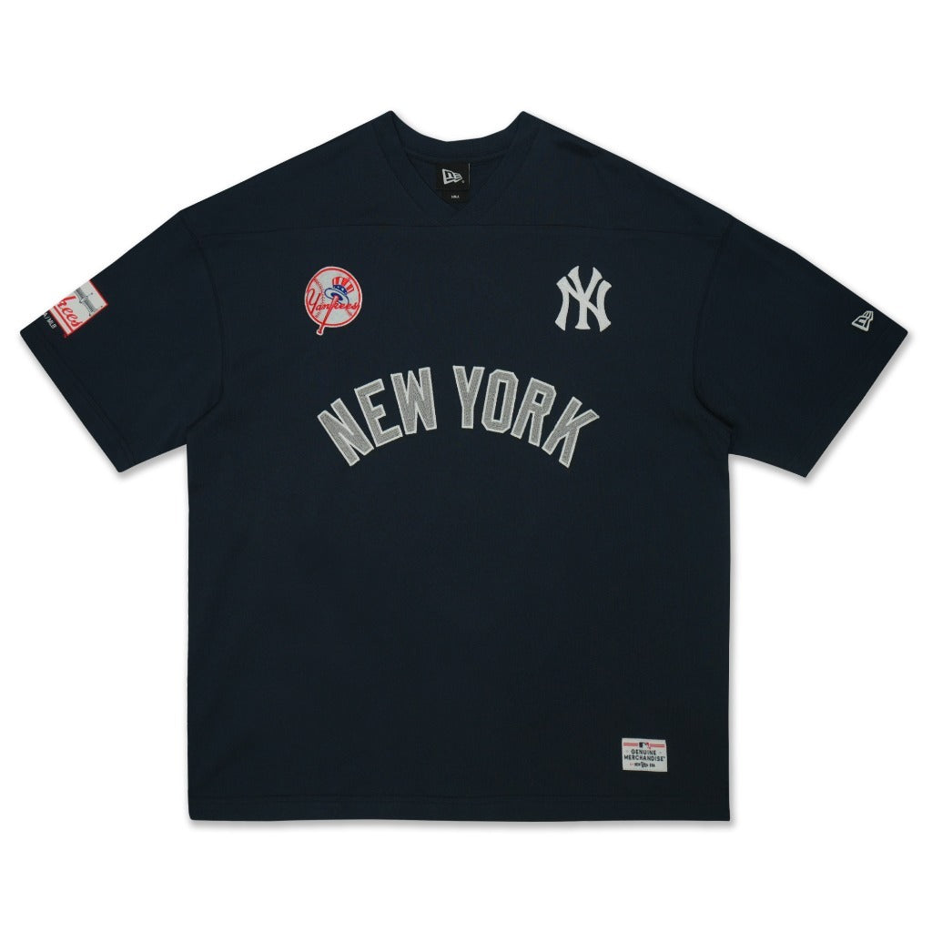 เสื้อเจอร์ซีย์ New Era รุ่น New York Yankees Ne Fan Fam Navy Short Sleeve Jersey