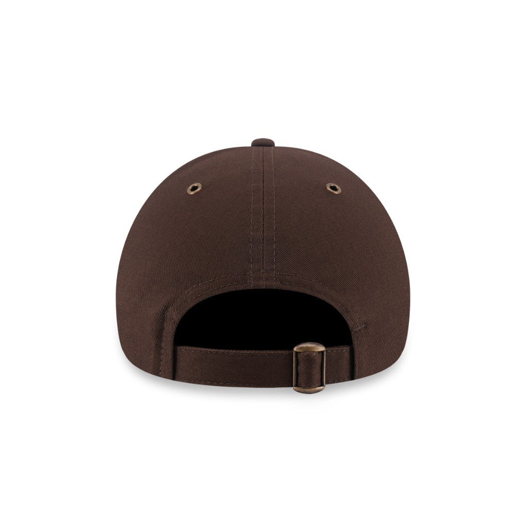 หมวกแก๊ป New Era รุ่น Los Angeles Dodgers Hammered Metal Bagde Walnut 9Forty Cap