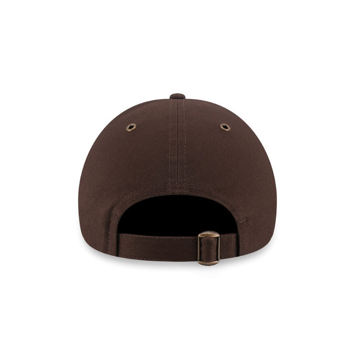 หมวกแก๊ป New Era รุ่น Los Angeles Dodgers Hammered Metal Bagde Walnut 9Forty Cap