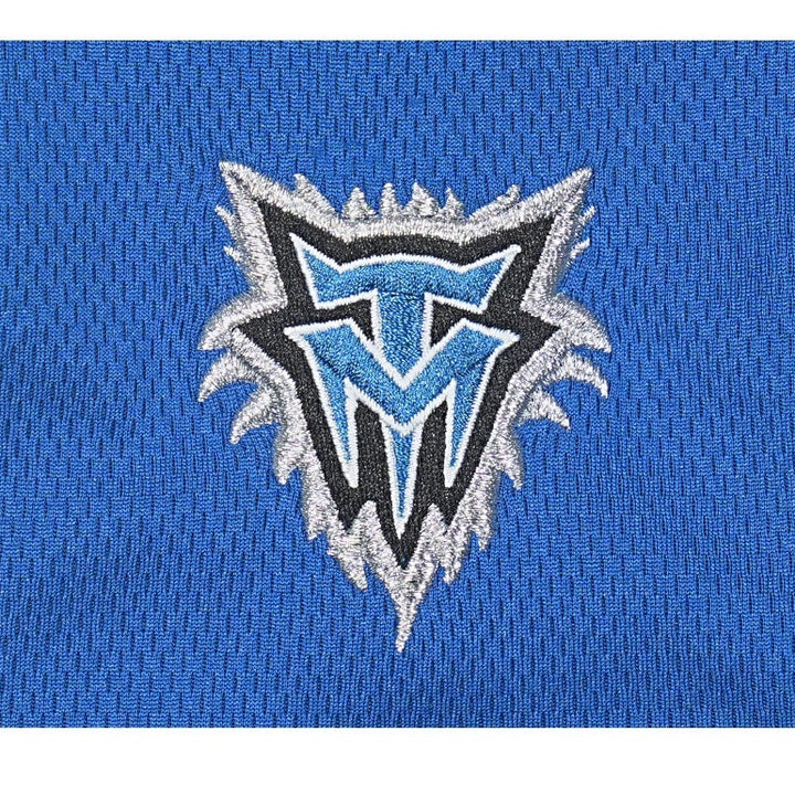 เสื้อเจอร์ซีย์ New Era รุ่น Minnesota Timberwolves NBA Hardwood Classics Seashore Blue Baseball Jersey