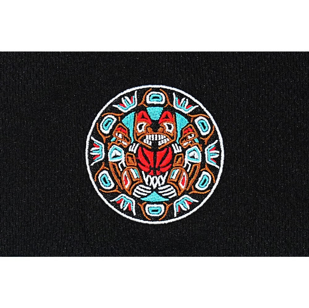 เสื้อเจอร์ซีย์ New Era รุ่น Vancouver Grizzlies NBA Hardwood Classics Black Baseball Jersey