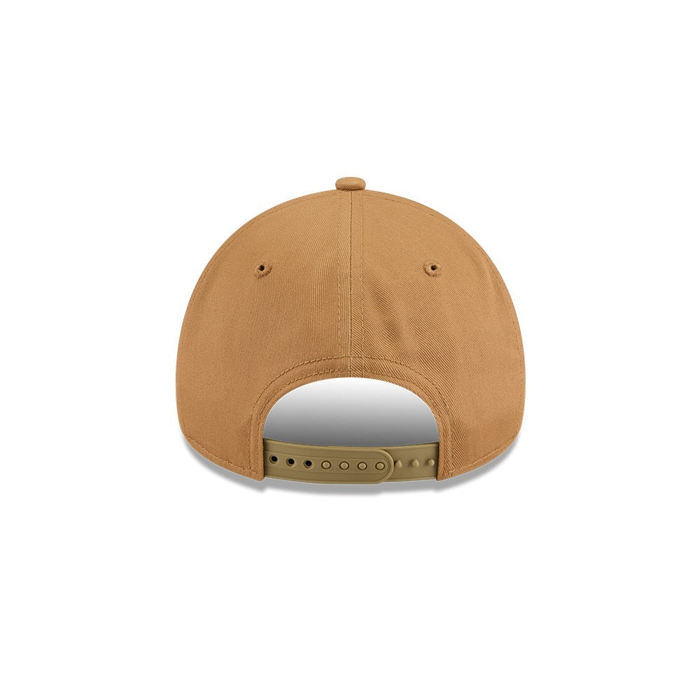 หมวกแก๊ป New Era รุ่น Los Angeles Dodgers MLB Double Logo Wheat 9Forty A-Frame Cap