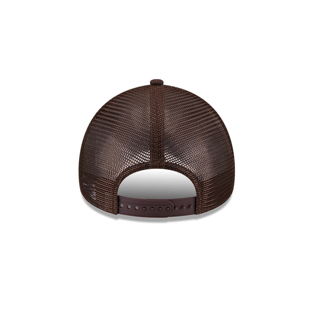 หมวกแก๊ป New Era รุ่น Chicago Bulls Burnt Wood 9Forty A-Frame Trucker Cap