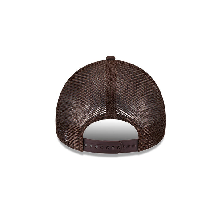 หมวกแก๊ป New Era รุ่น Chicago Bulls Burnt Wood 9Forty A-Frame Trucker Cap
