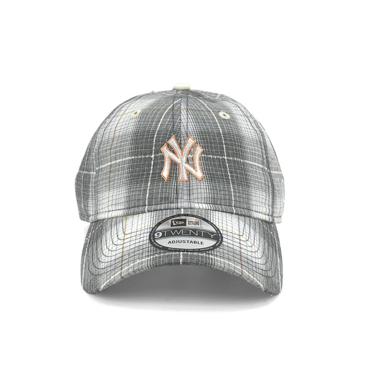 หมวกแก๊ป New Era รุ่น New York Yankees Ombre Check Gray 9Twenty Cap
