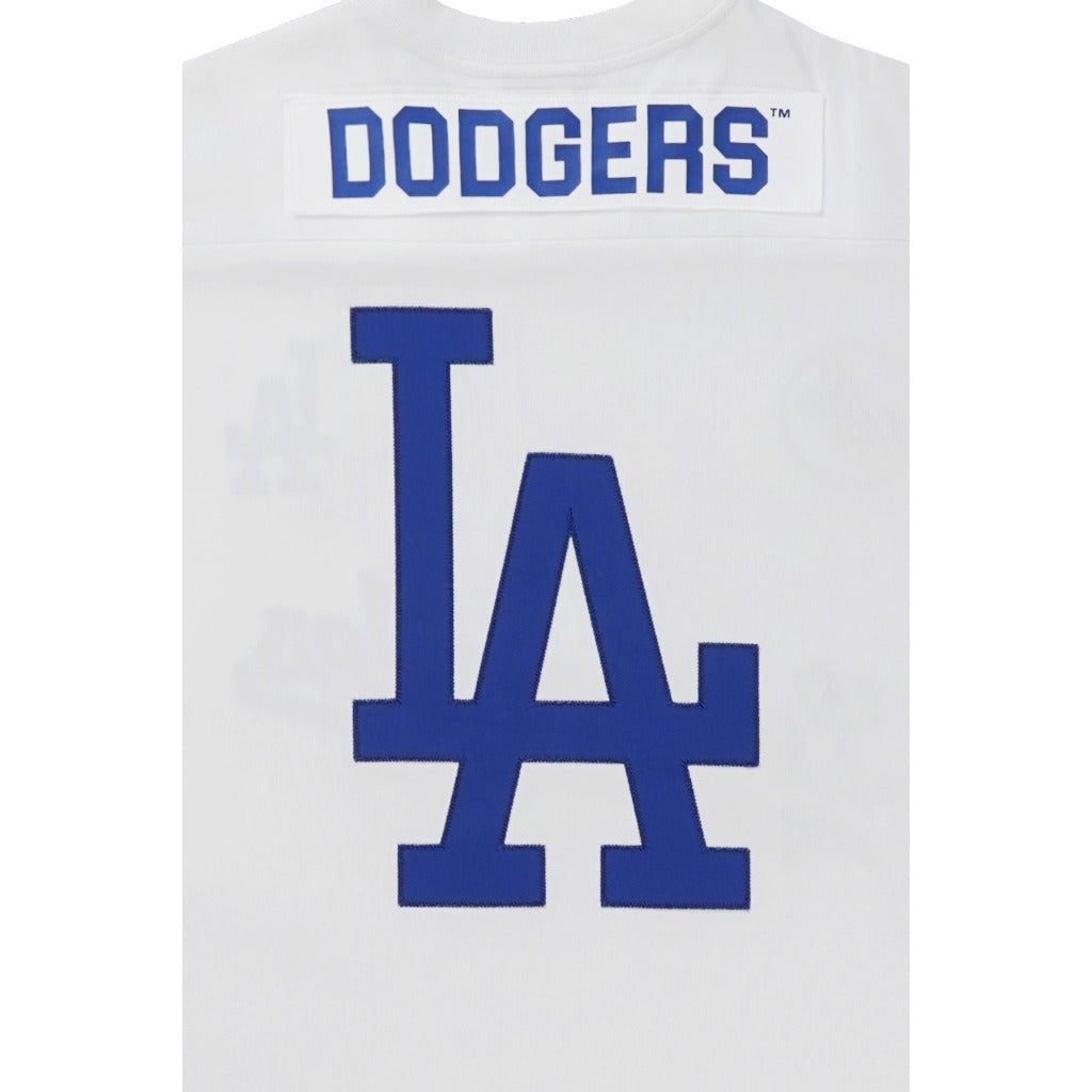 เสื้อเจอร์ซีย์ New Era รุ่น Los Angeles Dodgers Ne Fan Fam White Short Sleeve Jersey