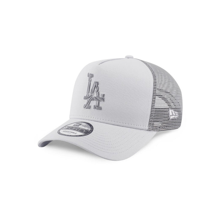 หมวกแก๊ป New Era รุ่น Los Angeles Dodgers Shattered Logo Silver Snow 9Forty A-Frame Trucker Cap