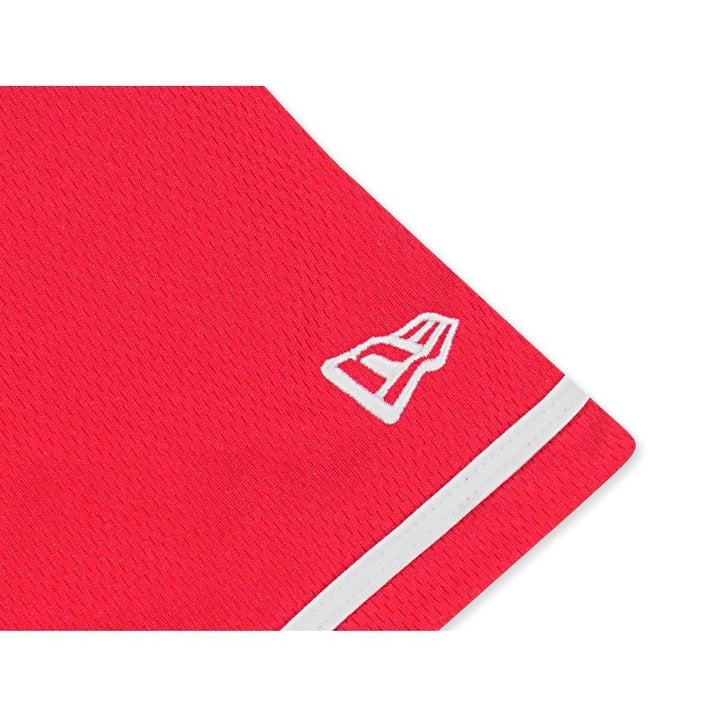 เสื้อเจอร์ซีย์ New Era รุ่น Chicago Bulls NBA Hardwood Classics Scarlet Red Baseball Jersey