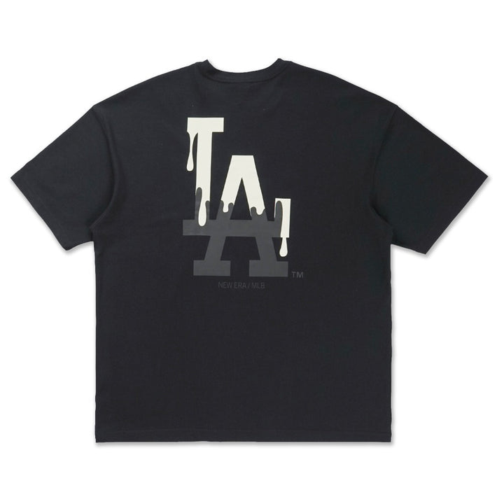 เสื้อโอเวอร์ไซส์ New Era รุ่น Los Angeles Dodgers Glow In The Dark Black Oversized Short Sleeve T-Shirt