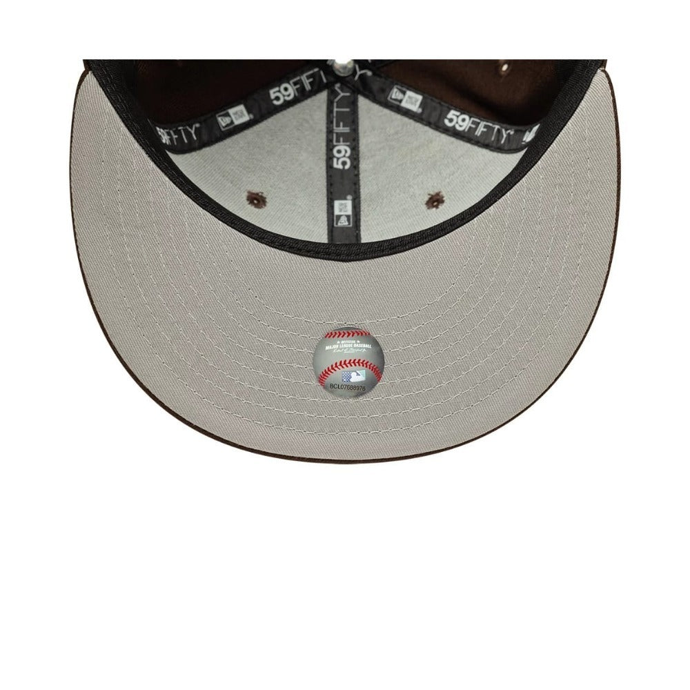 หมวกแก๊ป New Era รุ่น Los Angeles Dodgers AC Special Color Burnt Wood 59Fifty Cap